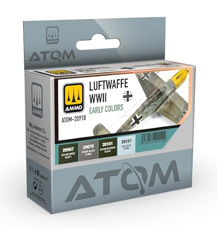 Amazon.com: AMMO by Mig Jimenez - ATOM Bare Metal Aircraft Colors